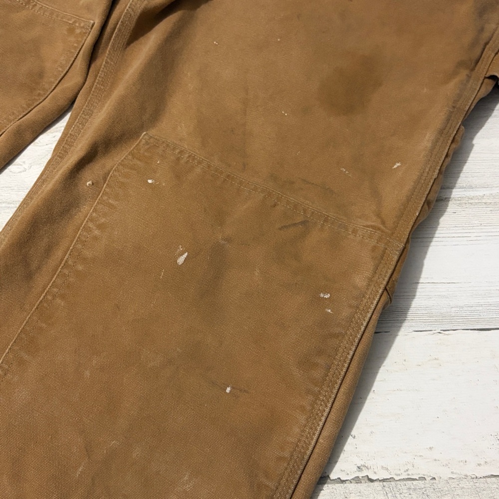 Carhartt Tan Work Overalls coveralls - Picture 9 of 12